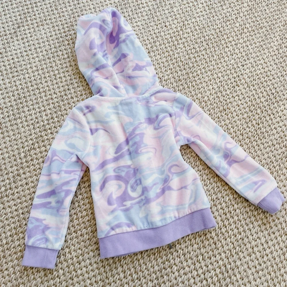 Juicy Couture 3T GirlsTie-Dye Full Zip Hoodie